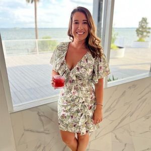 Cinq á Sept Evans Floral Minidress